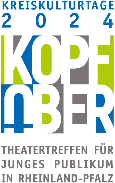 Kopfüber 2024 - Kreiskulturtage Logo.