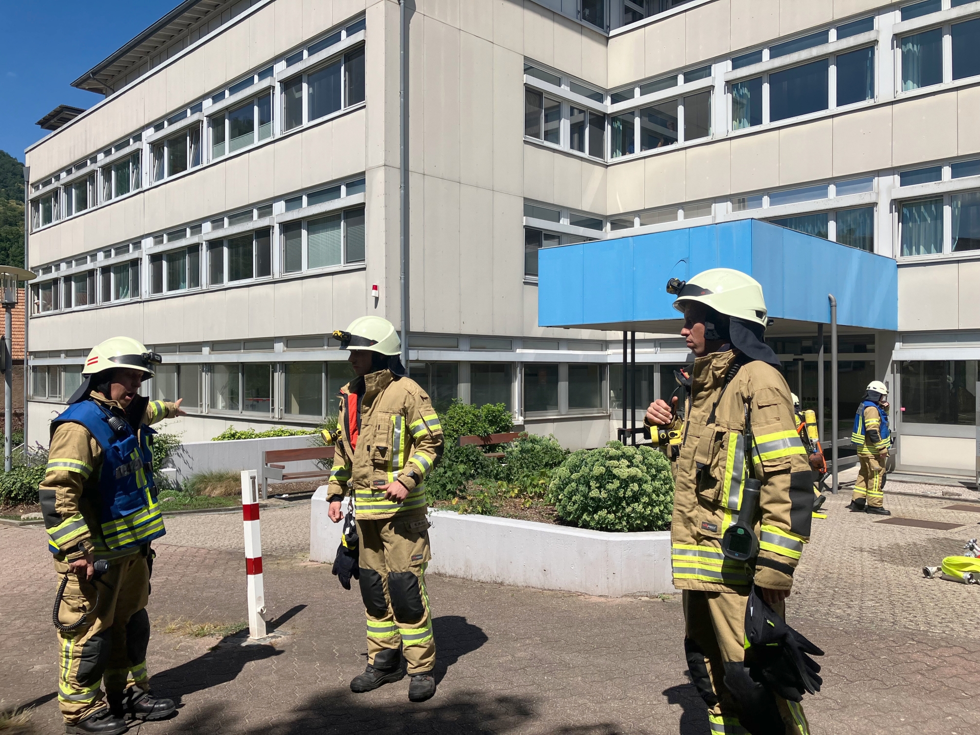 Bei der Katastrophenschutzübung 2025 in Annweiler. Foto: KV SÜW