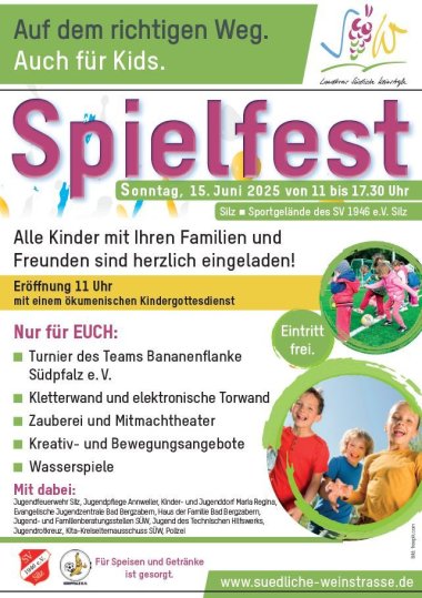 Programmaufzählung und Infos über das Fest am 15. Juni. 