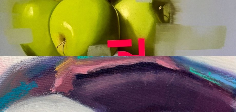 Eine Collage aus verschiedenen Kunstwerken.