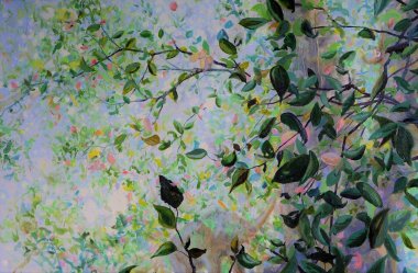 „Magic: The Gunung Leuser Skylight“, Öl auf Leinwand, 50x70cm. Foto: Gratzfeld