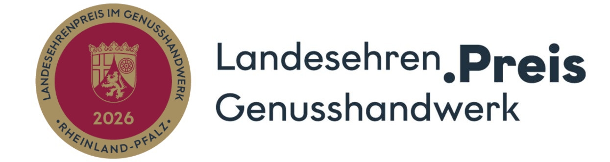 Logo „Landesehrenpreis im Genusshandwerk“ 2026