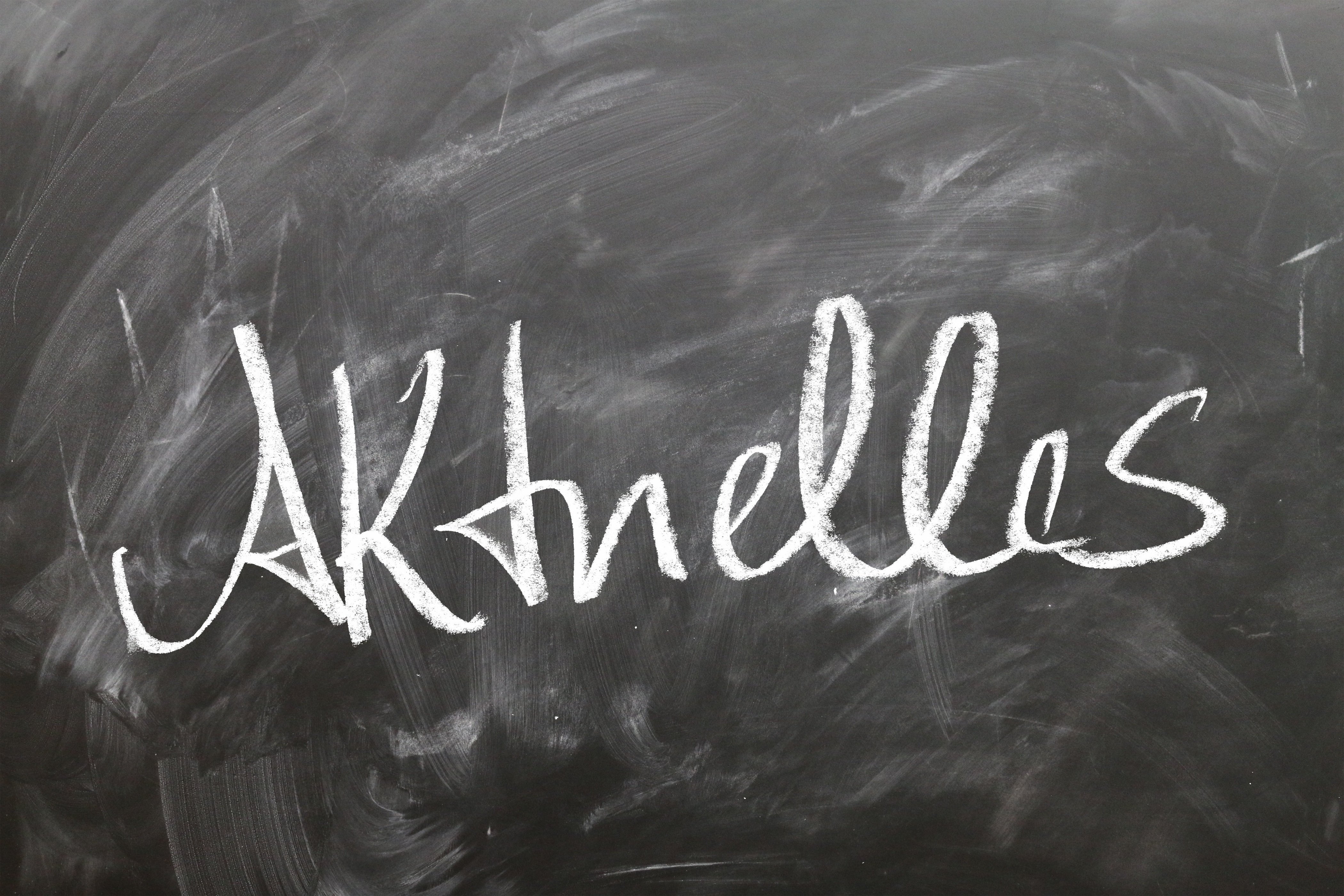 Aktuelles. Foto: Pixabay Tafel mit der Aufschrift "Aktuelles".