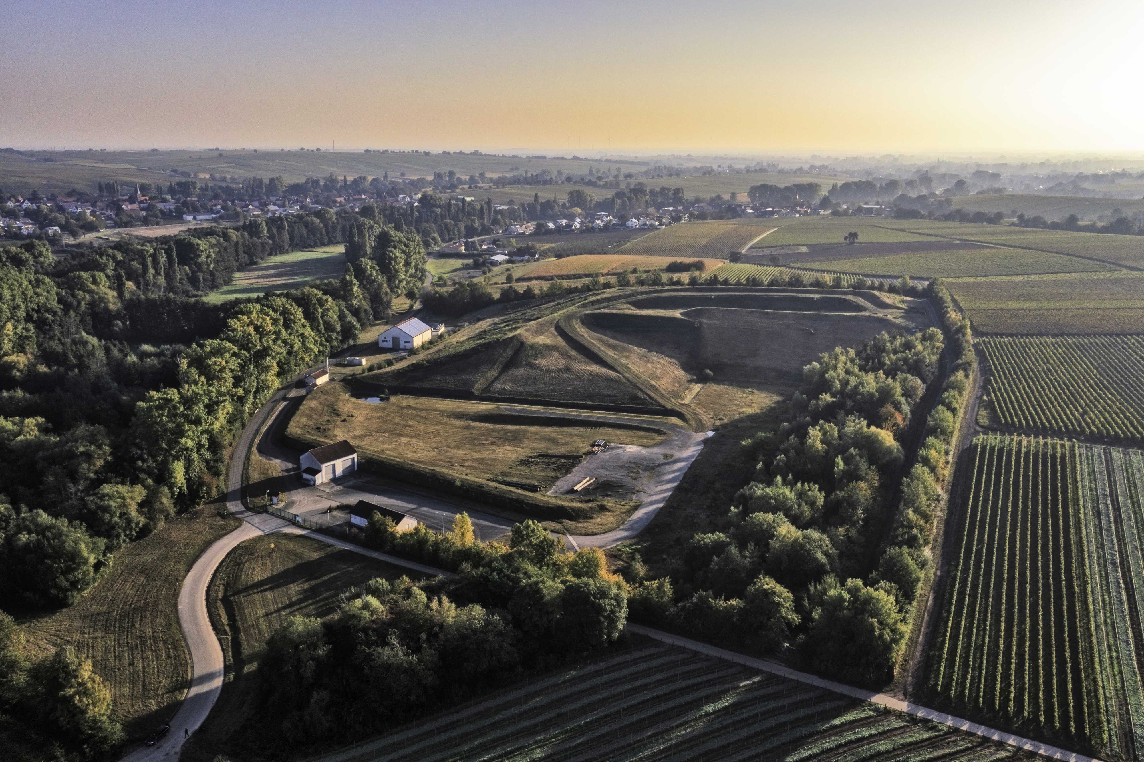 Luftbild Deponie Heuchelheim-Klingen Foto: Florian Schmadel Fotografie