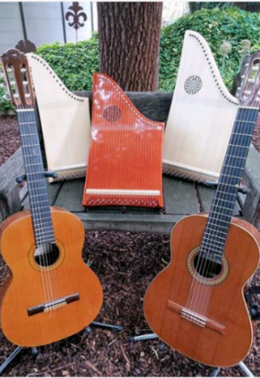Veeh-Harfen spielen sich kinderleicht. Foto: Frau Gütermann Gitarren und Harfen