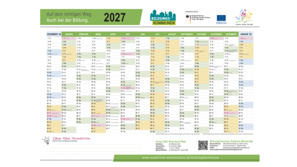 Wandkalender A1 für 2027 Wandkalender A1 für 2027
