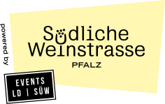Logo_Events_LD_SUEW. Grafik: Veranstaltungsgesellschaft
Landau Südliche Weinstraße mbH Logo_Events_LD_SUEW. Grafik: Veranstaltungsgesellschaft
Landau Südliche Weinstraße mbH